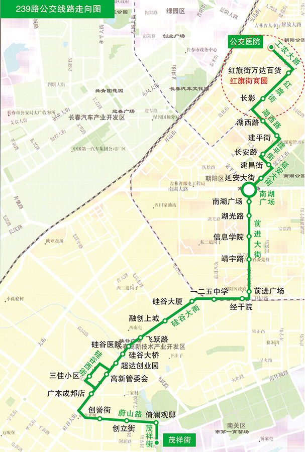 239线路公交车路线图,26路公交车路线路线图 线路资料-239路-长春市公交车体广告 全国服务热线